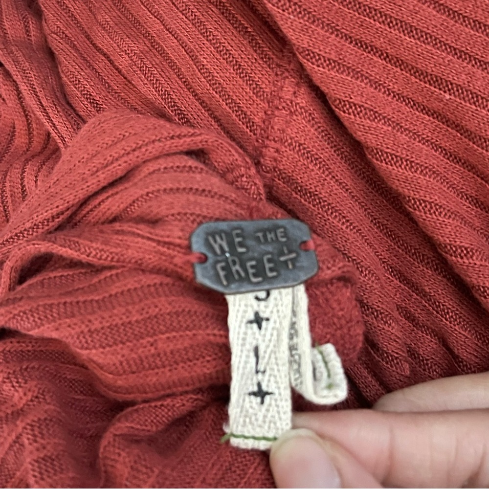 Free People Lover Rib Split Back Pullover - Picture 10 of 10